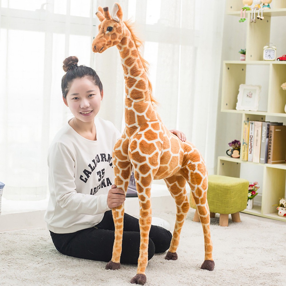 Thú nhồi bông hình hươu cao cổ đáng yêu