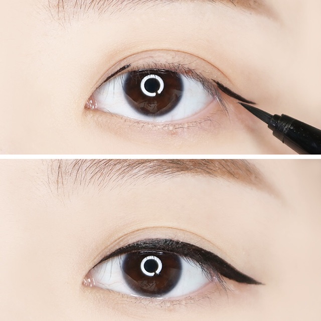 Bút kẻ mắt nước chống trôi Merzy The First Pen Eyeliner (Có Sẵn)