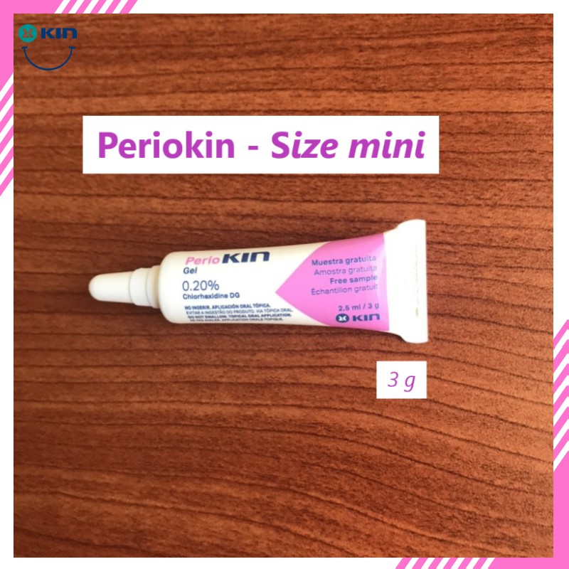 SKNM | Periokin ® 3g - Gel bôi sát khuẩn vùng nướu, nhiệt miệng, viêm nướu.