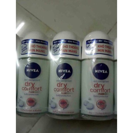 M949 Lăn Khử Mùi Nivea 50ml Khô Thoáng