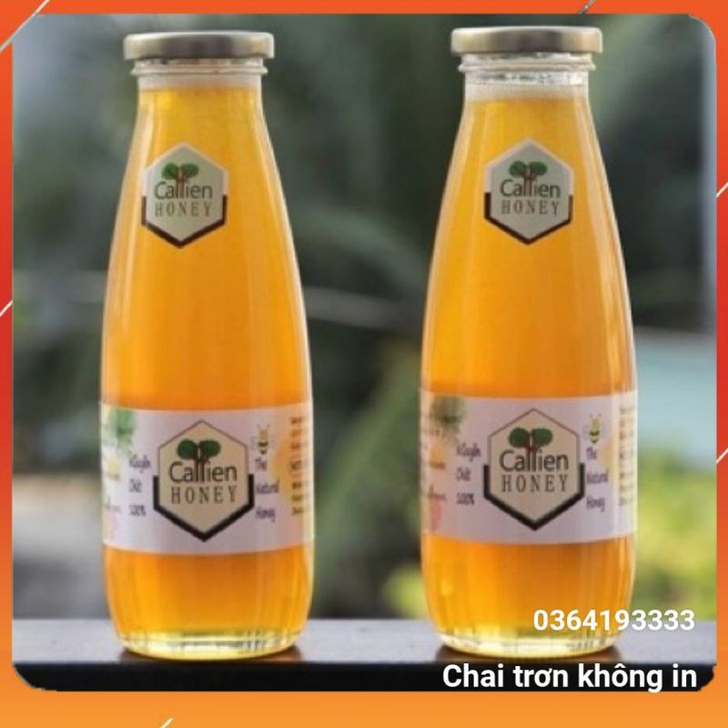 Chai Thủy Tinh 500ml Đựng Mật Ong Nắp Kim loại chống tràn | BigBuy360 - bigbuy360.vn