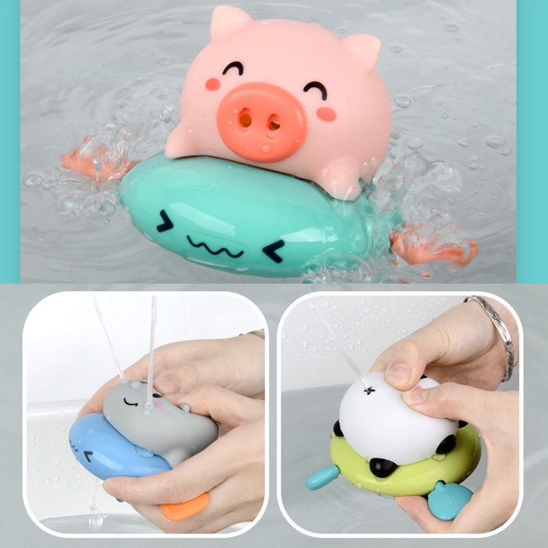 Đồ chơi SEA SUN TOYS kiểu động vật hoạt hình sử dụng dây cót dễ thương cho trẻ khi tắm