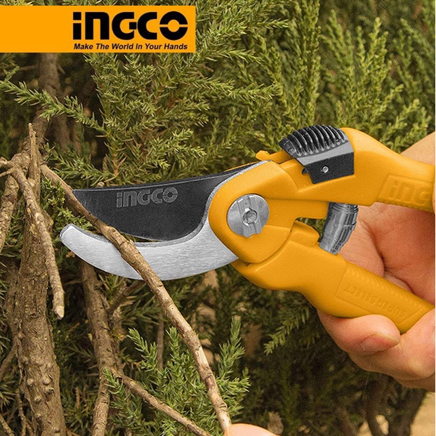 Kéo cắt tỉa cây cảnh, hàng rào, làm vườn INGCO HPS0201 8&quot;(200mm)