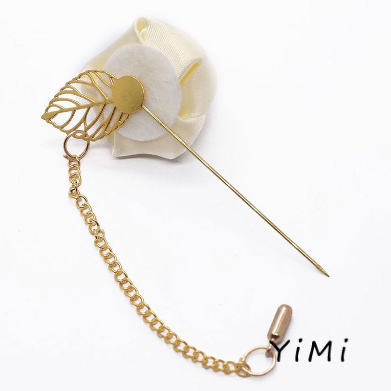 Ghim Cài Áo Hình Hoa Hồng Thời Trang Cho Nam Nữ