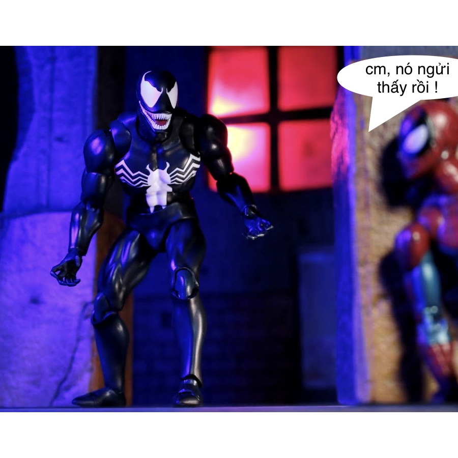 Mô hình Venom Mafex 088 The Amazing Spider Man Comic Ver bootleg