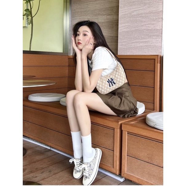 Giày MLB Playball Mule Dia Monogram SS22