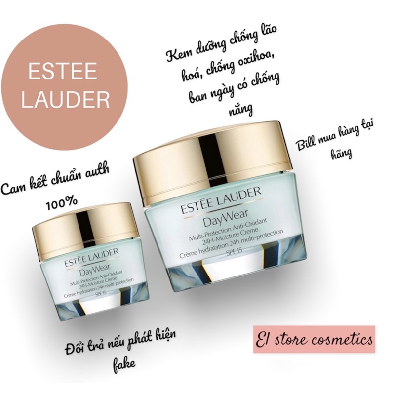 Kem dưỡng ban ngày Estee lauder daywear  - Kem dưỡng chống lão hóa SPF 15