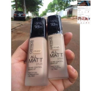 KEM NỀN KIỀM DẦU CATRICE ALL MATT PLUS 18H