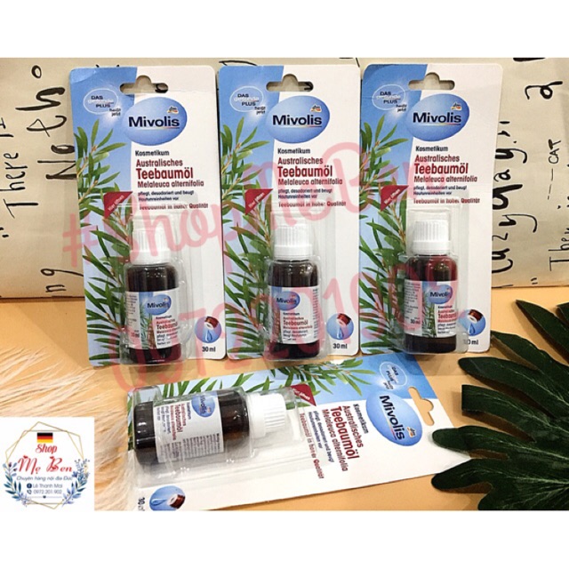 Tinh dầu tràm trà Das Gesunde Plus Teebaumol 30ml