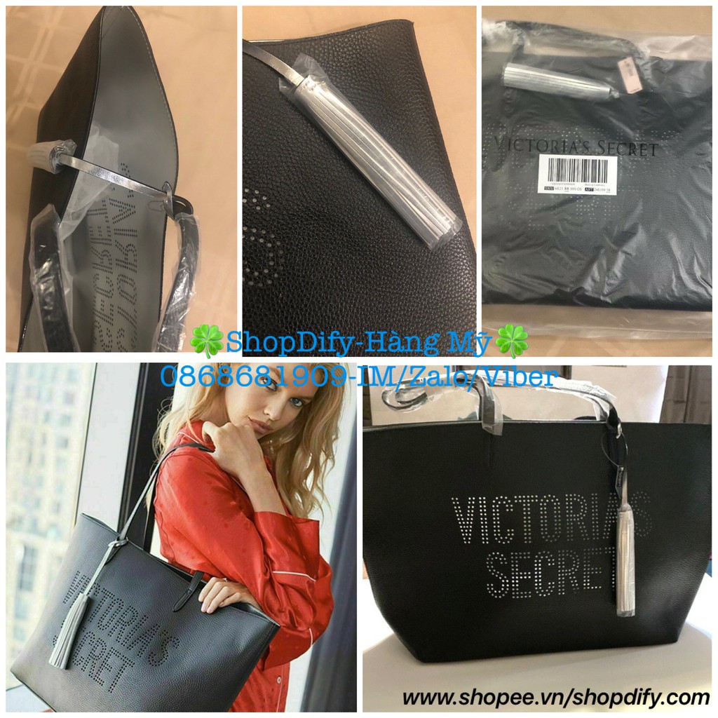 {Chính Hãng Mỹ} Túi Xách Nữ VS VICTORIA'S SECRET PINK Tote Hand Bag, Plaid, Carryall, Weekender, Sherpa, Cooler, Canvas