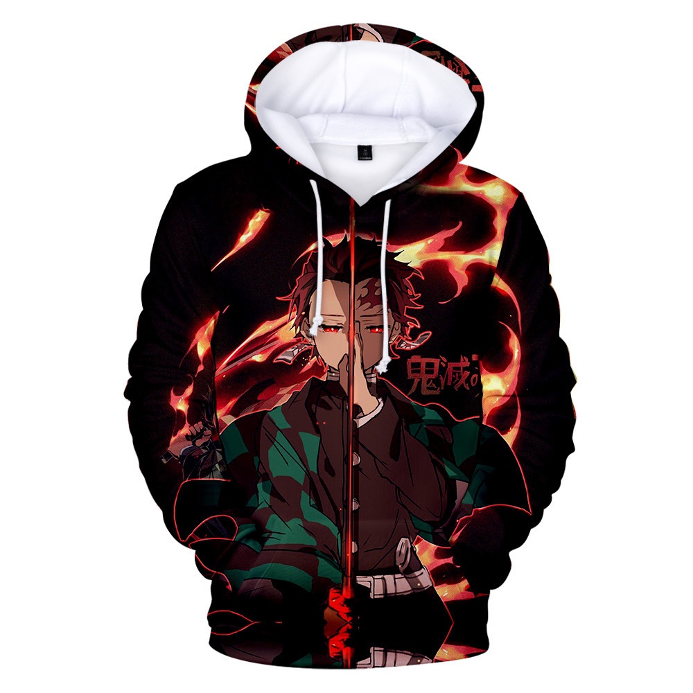 Áo Hoodie In Hình SY2 Demon Slayer Thời Trang Cho Nam Và Nữ Plus