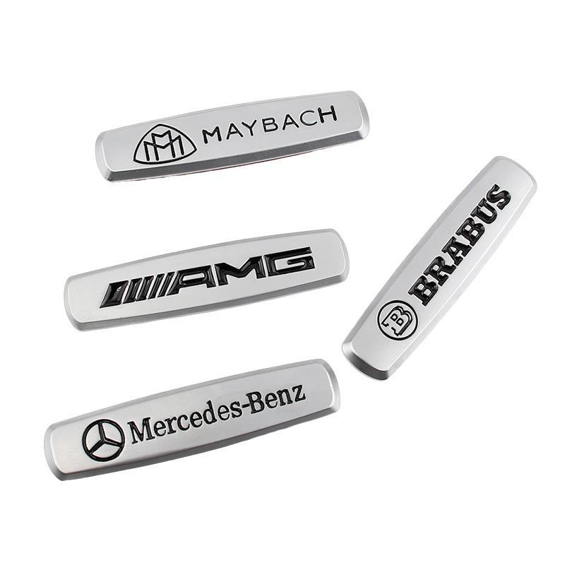Miếng Dán Trang Trí Ghế Ngồi Xe Hơi mercedes benz w156 w204 w205 w210 w211 w212 Bằng Kim Loại