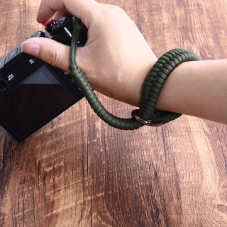 Dây máy ảnh Đeo Tay hand Strap Dây Dù Paracord Đan
