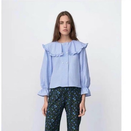 ÁO KẺ CỔ BÈO CÚC NGỌC