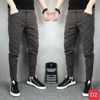 Quần Jogger Kaki nam túi chéo bo chân quần phong cách năng động trẻ trung