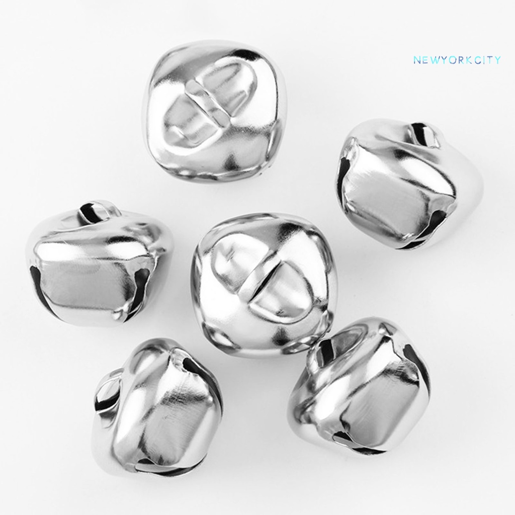 Set 18 Chuông Kim Loại Mini Treo Trang Trí Cây Thông Noel