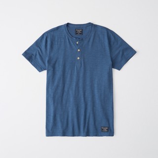 Áo thun nam Abercrombie & Fitch cổ trụ ABR-POH04 Short-Sleeve Henley