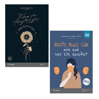 Sách AZ - Combo: Nhạy Cảm Trong Tình Yêu - Thăng Hoa Hay Bi Kịch? + Người Nhạy Cảm - Món Quà Hay Lời Nguyền (2 cuốn)