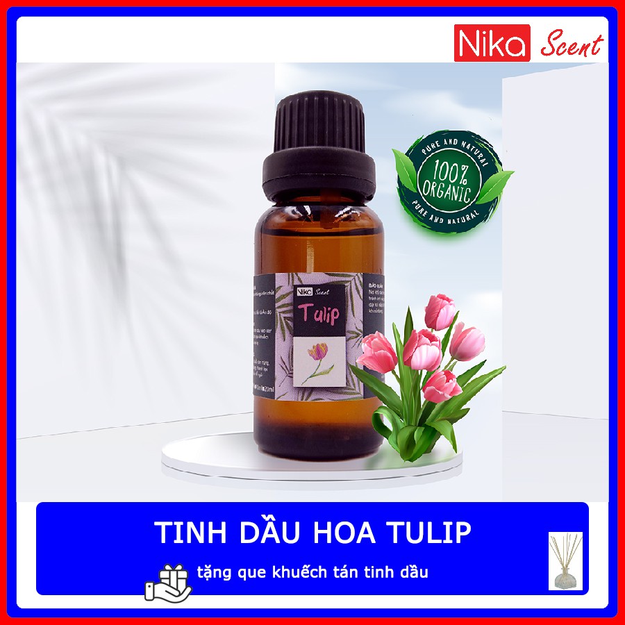 Nikascent Tinh dầu thiên nhiên (50ml) giúp khử mùi, thơm phòng, giảm căng thẳng, làm sạch không khí