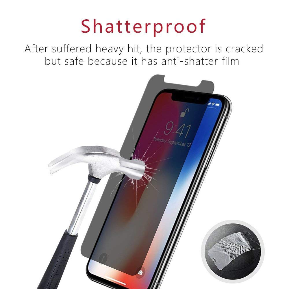 【2 Pack】Moto E E4 E5 e5plus moto X X2 Xplay Privacy Screen Protector