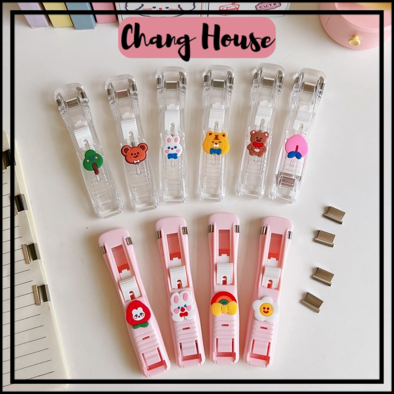 Dập Ghim Vĩnh Cửu Không Nát Giấy Tiện Lợi Cho Học Sinh