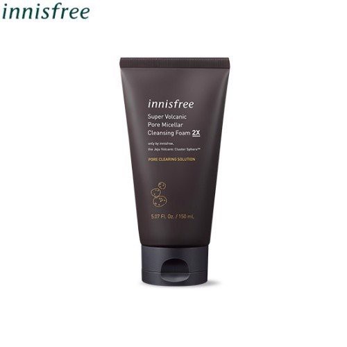 Sữa rửa mặt có hạt massage INNISFREE JEJU VOLCANIC PORE SCRUB FOAM