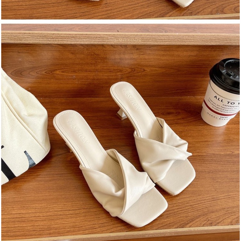 XIELUAIZTA Giày Cao Gót 6cm Phong Cách retro Pháp Thời Trang Cho Nữ 01051