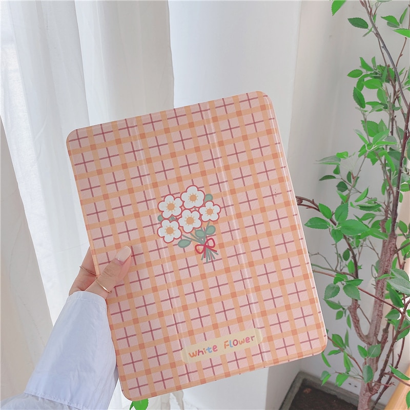 Bao da máy tính bảng in hình hoa cúc iPad AIR 2 3 10.5 Pro 2019 7th 10.2 inch iPad 2017 2018 9.7 Mini 5 | BigBuy360 - bigbuy360.vn