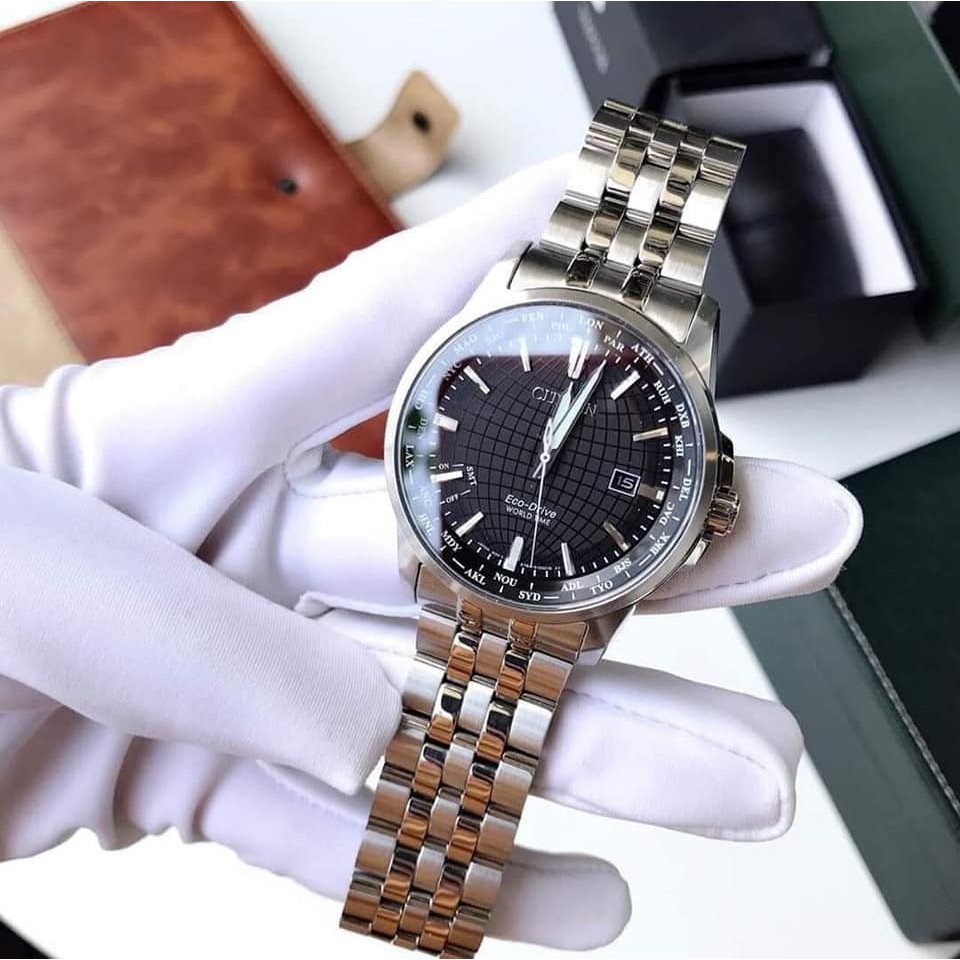Đồng hồ nam Citizen BX1000-57E World Time Perpetual Men’s Watch (Size 41mm)
