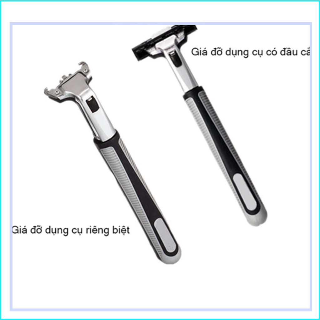 Bộ Dao Cạo râu Cho Nam Kèm 36 Lưỡi Dao Cạo Cùng 1 Lọ Kem