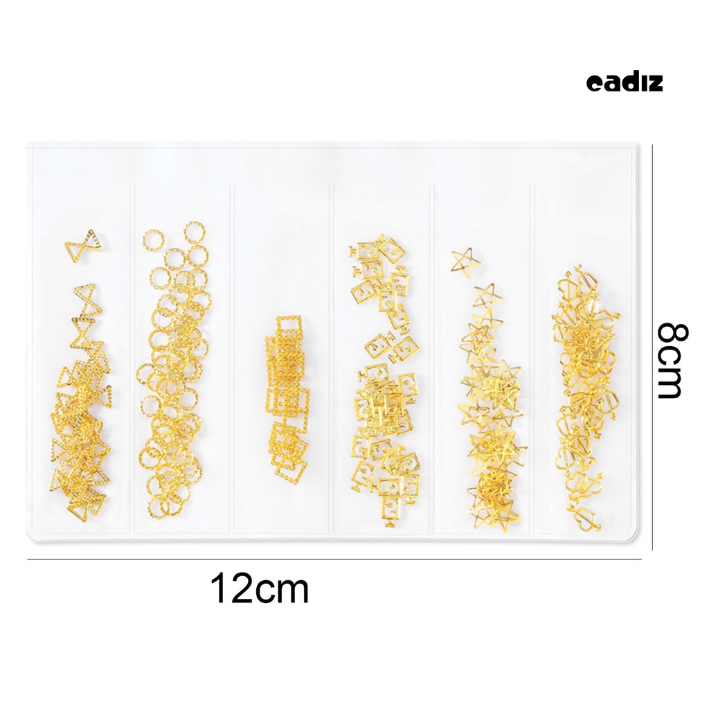 [Hàng mới về] Hộp Phụ Kiện Đinh Tán Trang Trí Móng Tay Nghệ Thuật