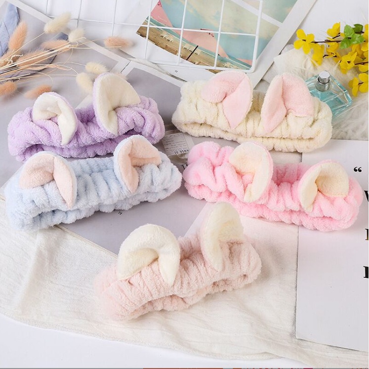 Băng đô tóc lông cừu hình tai mèo siêu cute BAG U BANGDOMEO265