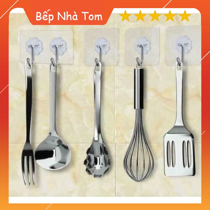 [HOT] Móc treo đồ dán tường chặt chẽ tiện dụng cho nhà bếp/nhà tắm