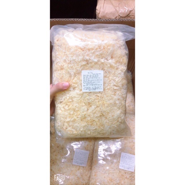 NẤM TUYẾT TRẮNG - NGÂN NHĨ - NẤU CHÈ GÓI 100.GRAM