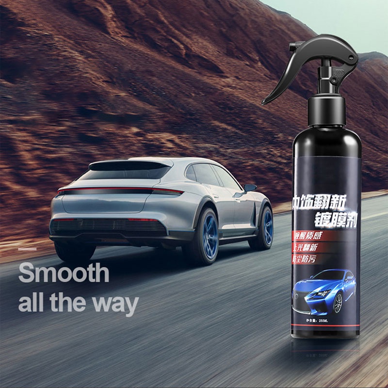 Dung dịch làm sạch xe hơi SEAMETAL bằng nhựa và da cao cấp 120ml