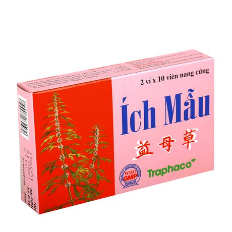 ÍCH MẪU TRAPHACO  giúp bổ huyết,điều kinh, giảm kinh nguyệt không đều, đau bụng kinh,rối loạn kinh nguyệt