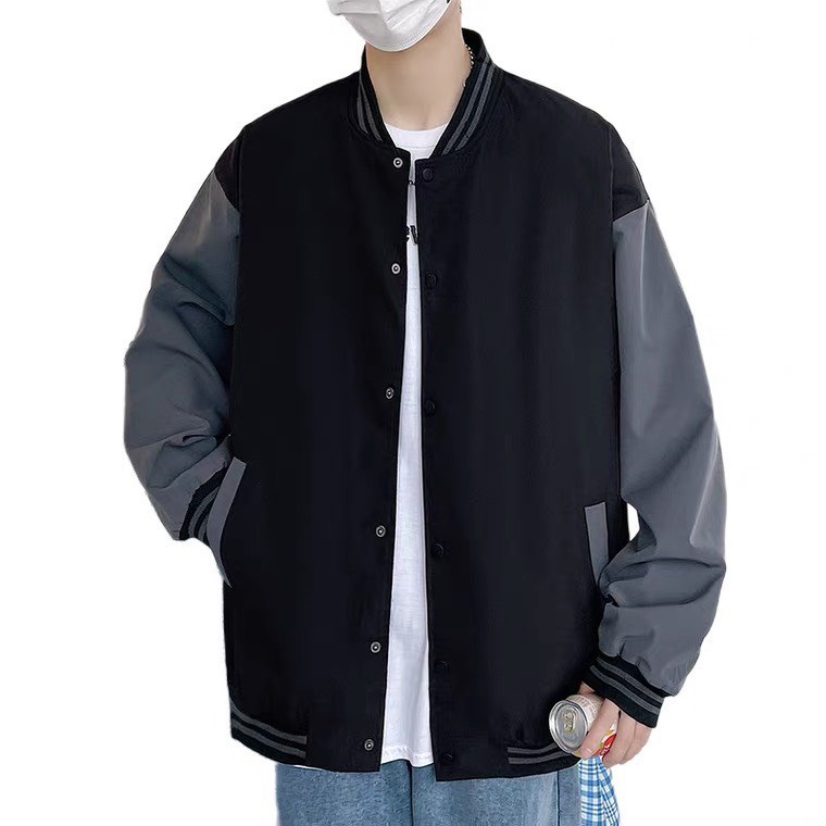 Áo Khoác Bomber Kaki 2 Lớp Dày Dặn - Năng Động - Trẻ Trung - Đơn giản phối tay - dễ mặc - hotrend 2022