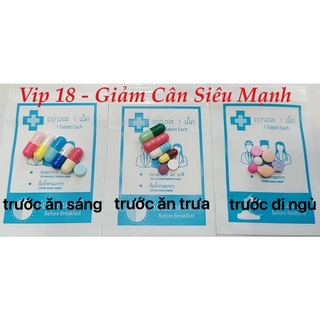 Liệu trình giảm cân vip 18 - Giảm cân nhanh siêu mạnh