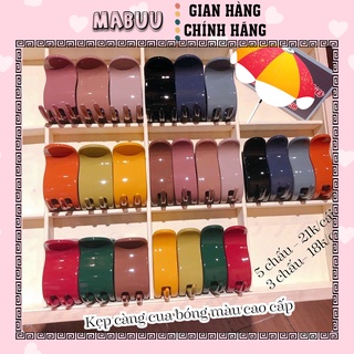 KẸP CÀNG CUA 3 RĂNG 5 RĂNG BÓNG, NHÁM MÀU LẠNH KHÔNG GÃY