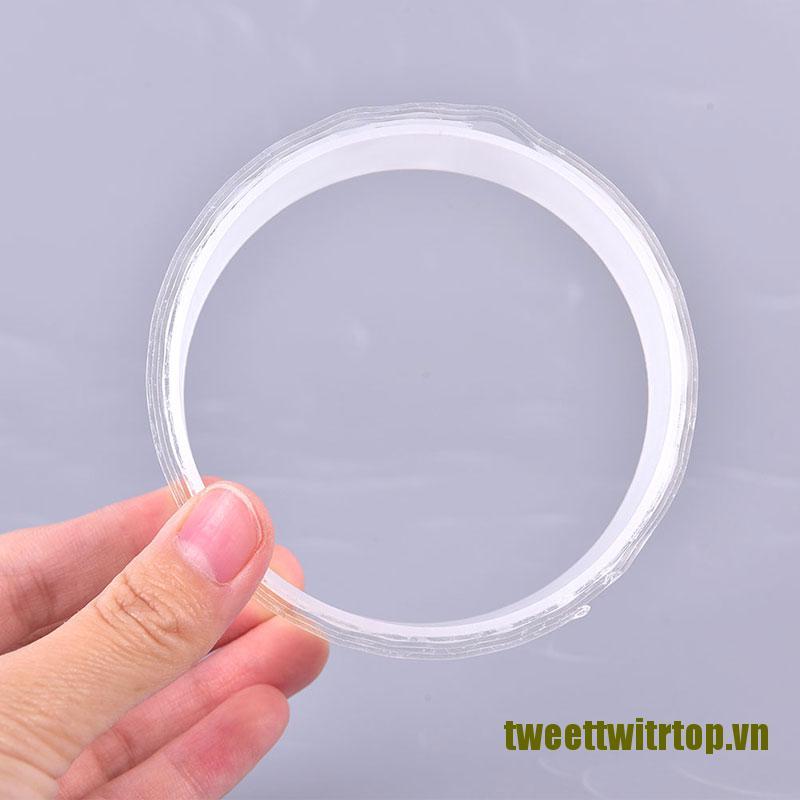 Băng dính nano hai mặt trong suốt đa dụng tiện lợi