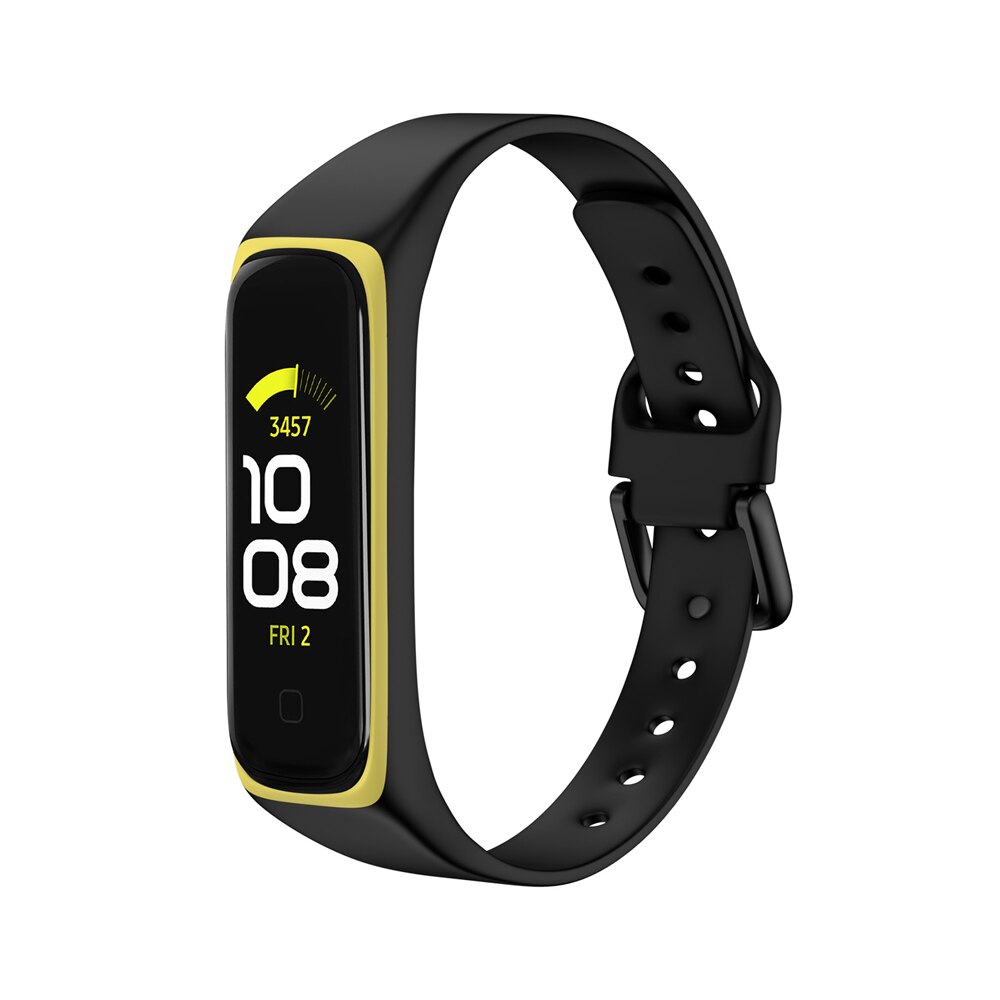 Dây đeo thay thế chất liệu silicon màu trơn cho Samsung Galaxy fit 2 Galaxy fit2 SM-R220