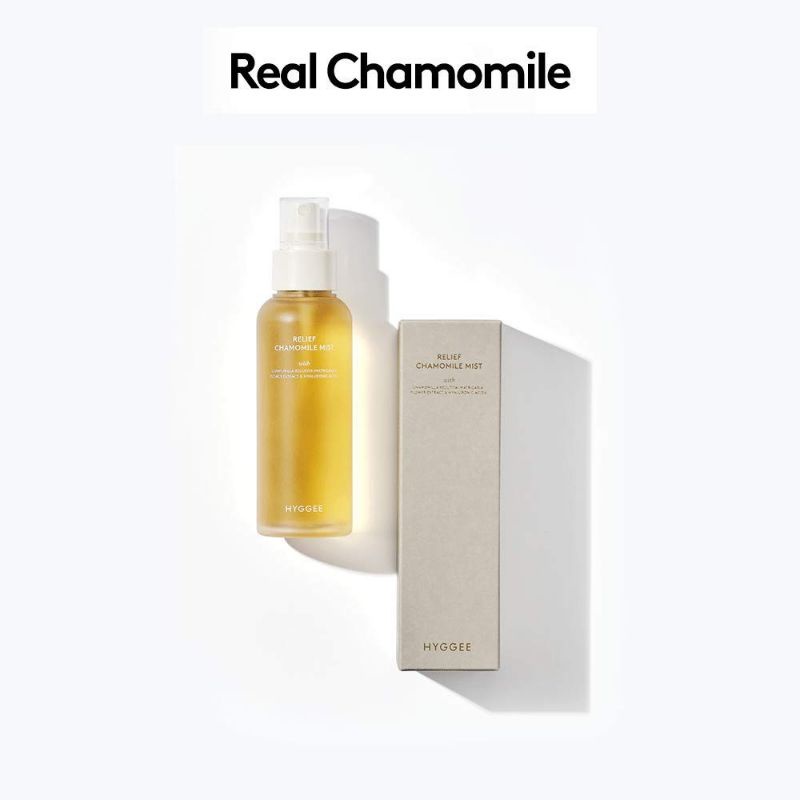 Xịt khoáng hoa cúc HYGGEE RELIEF CHAMOMILE MIST