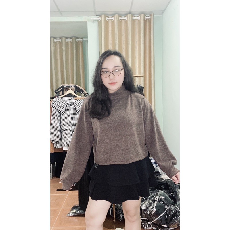 chân váy 2 tầng bigsize hình thật hàng sẵng | BigBuy360 - bigbuy360.vn