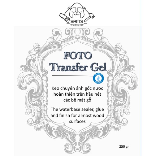 Keo chuyển ảnh lên gỗ - Foto Transfer Gel