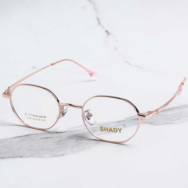 Gọng Kính Cận Titanium Shady Unisex G2301