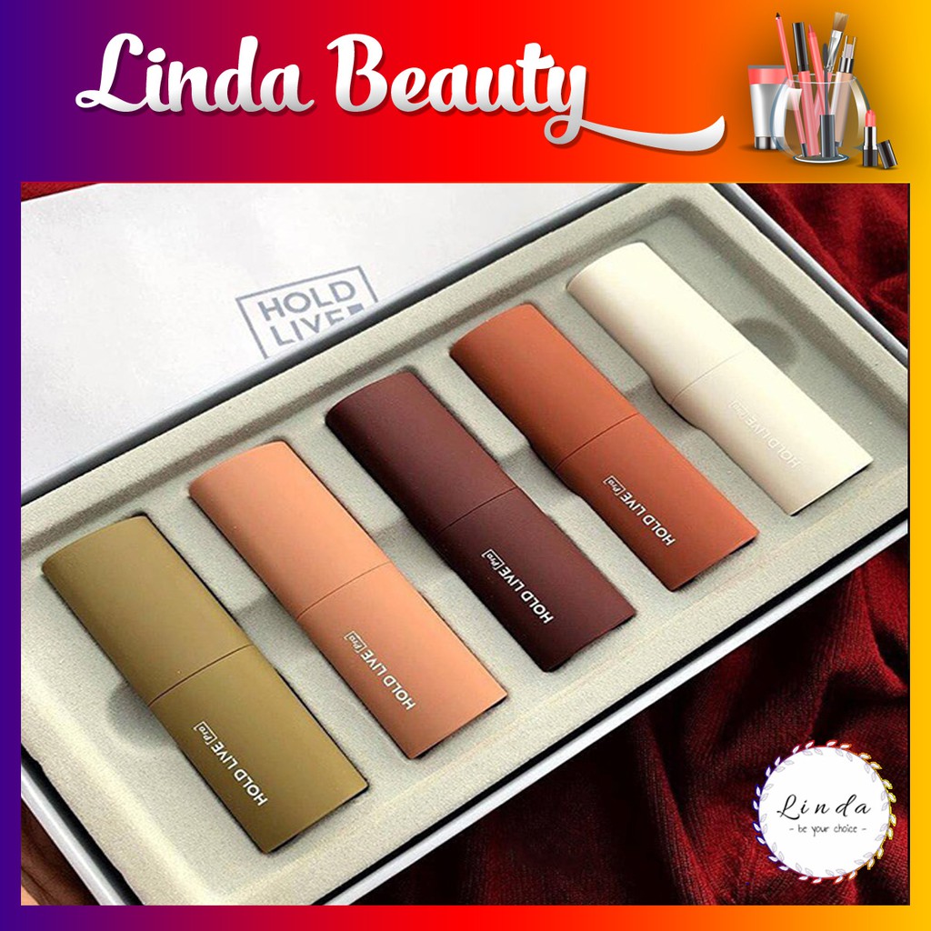 Sét son 5 thỏi HOLDLIVE chính hãng | BigBuy360 - bigbuy360.vn