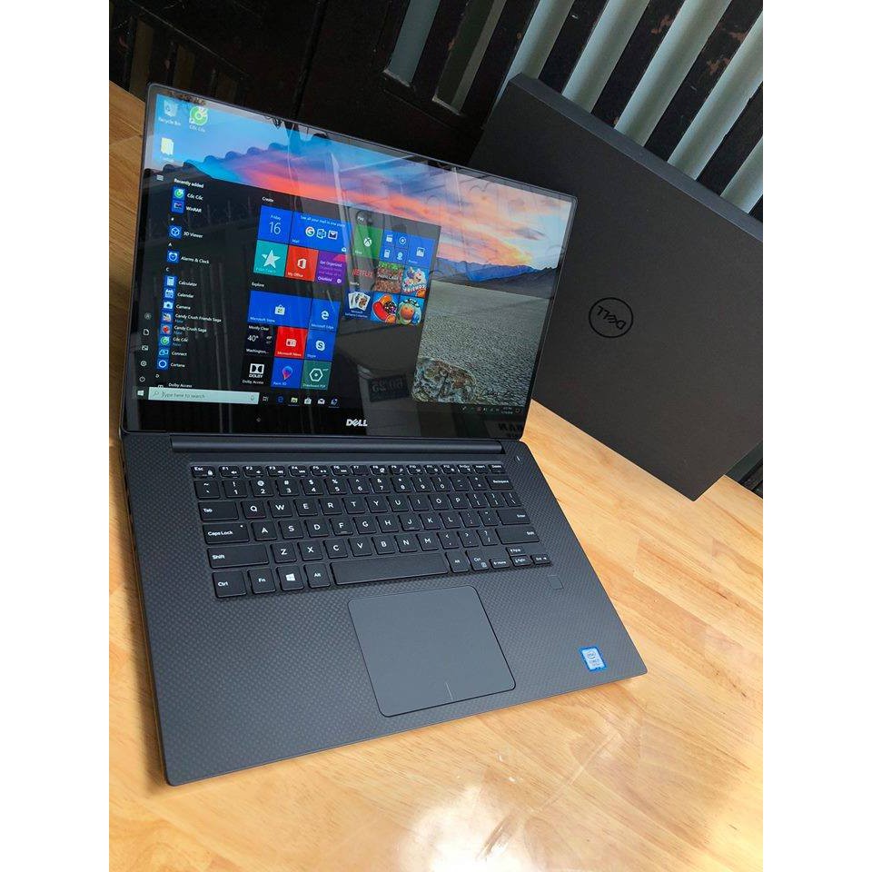 Laptop Dell XPS15 9560, i7 7700HQ, 16G, 512G, GTX1050, 4K, like new, fullbox, giá rẻ