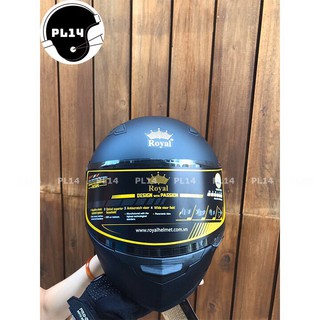 Nón Bảo Hiểm M136 Fullface Đen Cá Tính