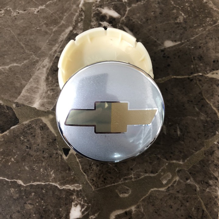 Logo chụp mâm, ốp lazang bánh xe ô tô Chevrolet, đường kính 63mm