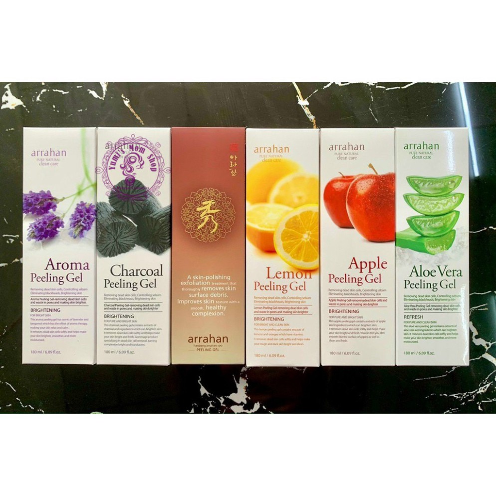 Tẩy da chết Arrahan Lemon Peeling Gel